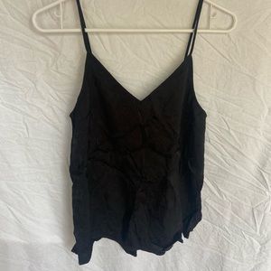 Black tank top